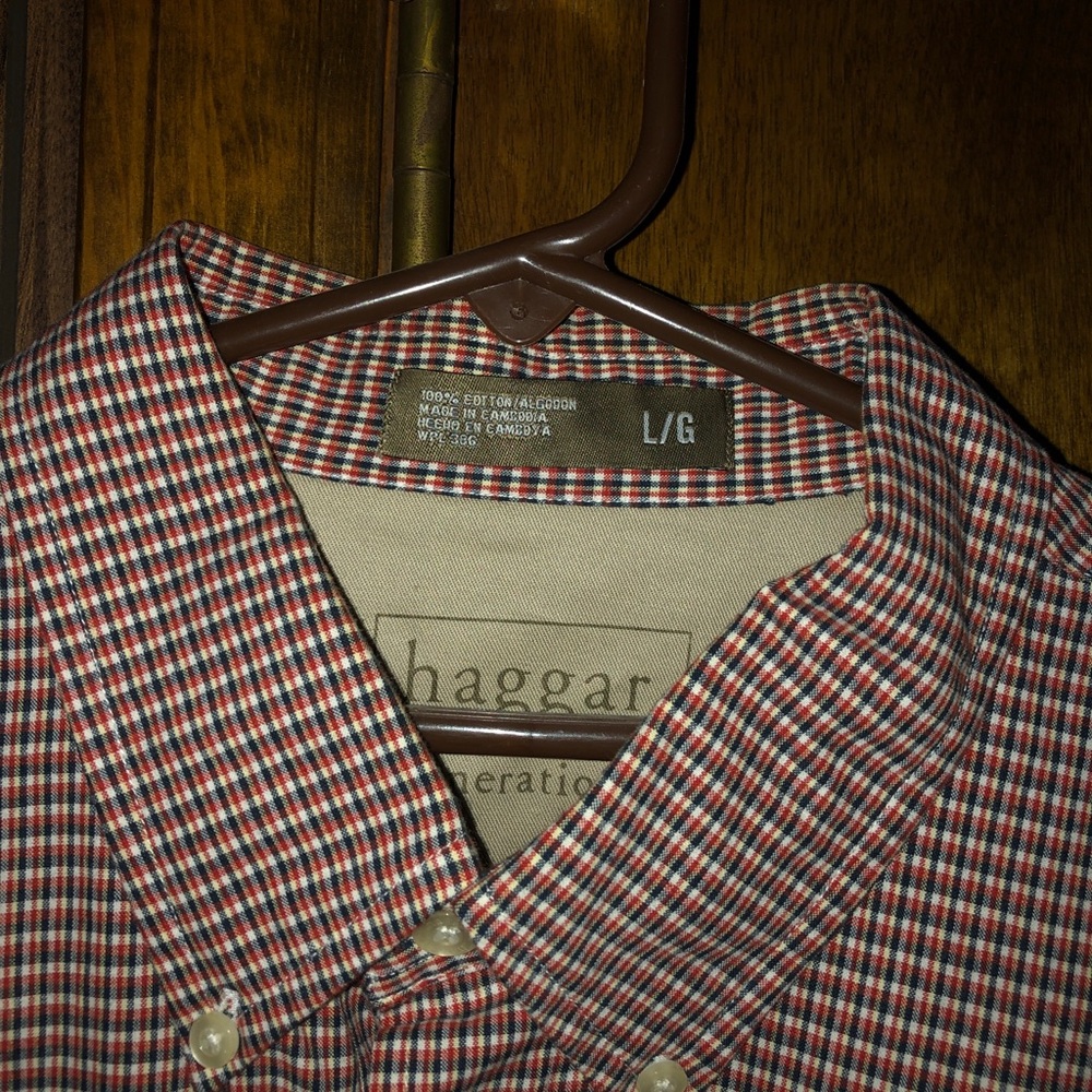 Haggar Large button up